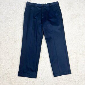 DOCKERS Men's Chino Pants 36X30 Navy Blue Chinos D2 Cotton Straight Leg